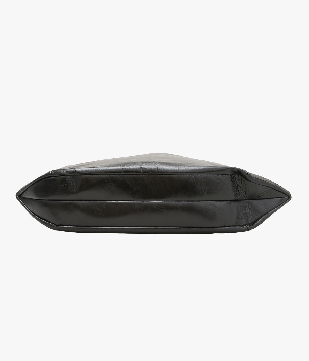 GABRIELA COLL GARMENTS ''NO.338 LEATHER LONG BAG'' (BLACK)