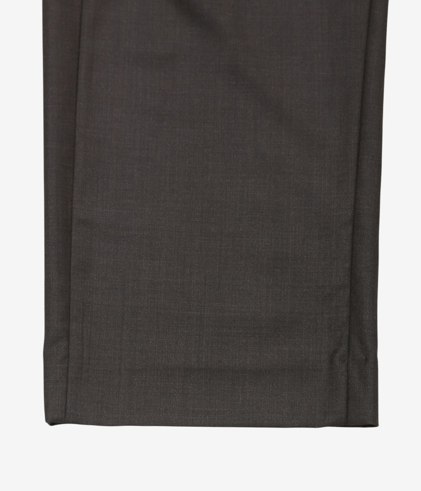 GABRIELA COLL GARMENTS ''NO.343 FINE WOOL PLEATED TROUSERS'' (BROWN)