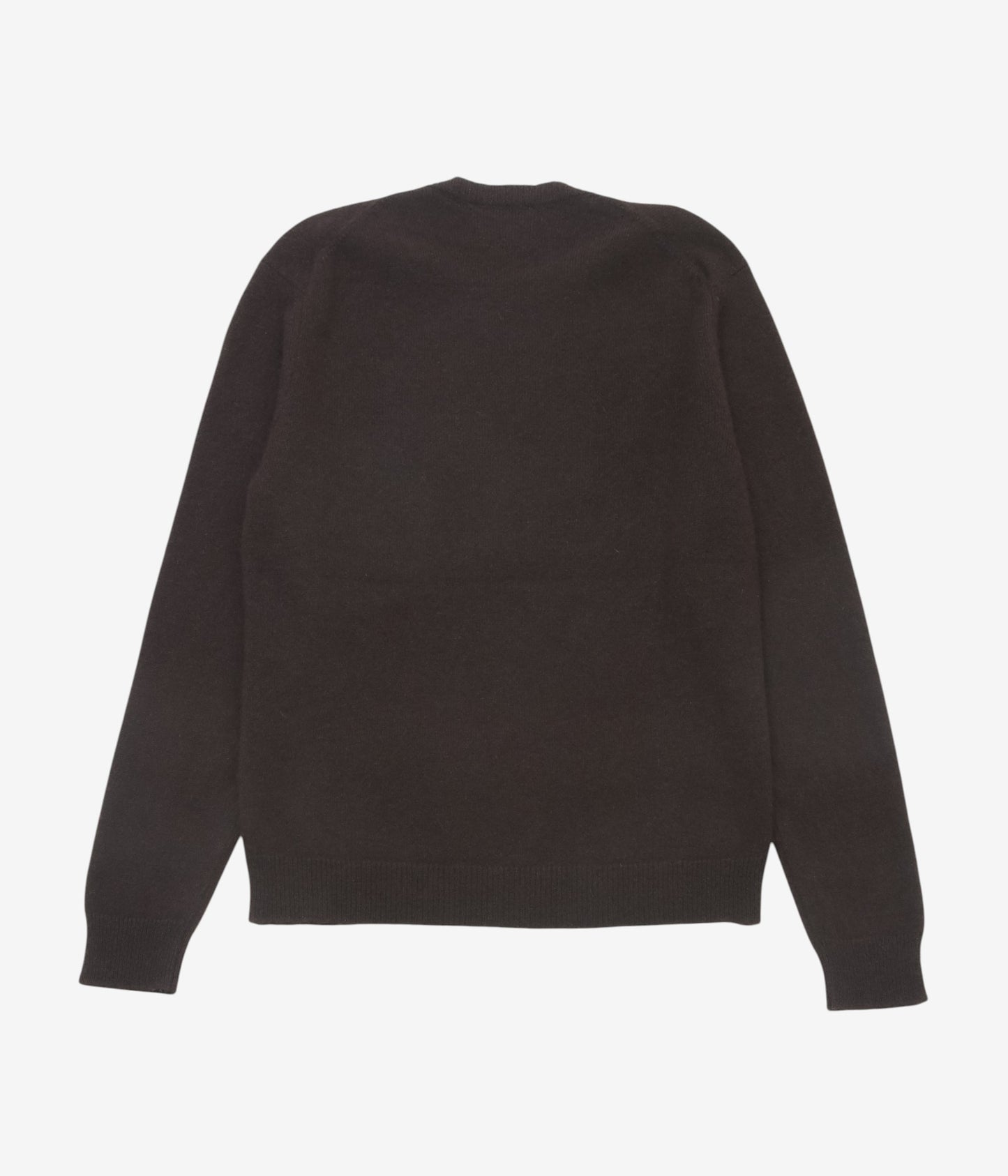 GABRIELA COLL GARMENTS ''NO.344 CASHMERE SILK PULLOVER'' (BROWN)