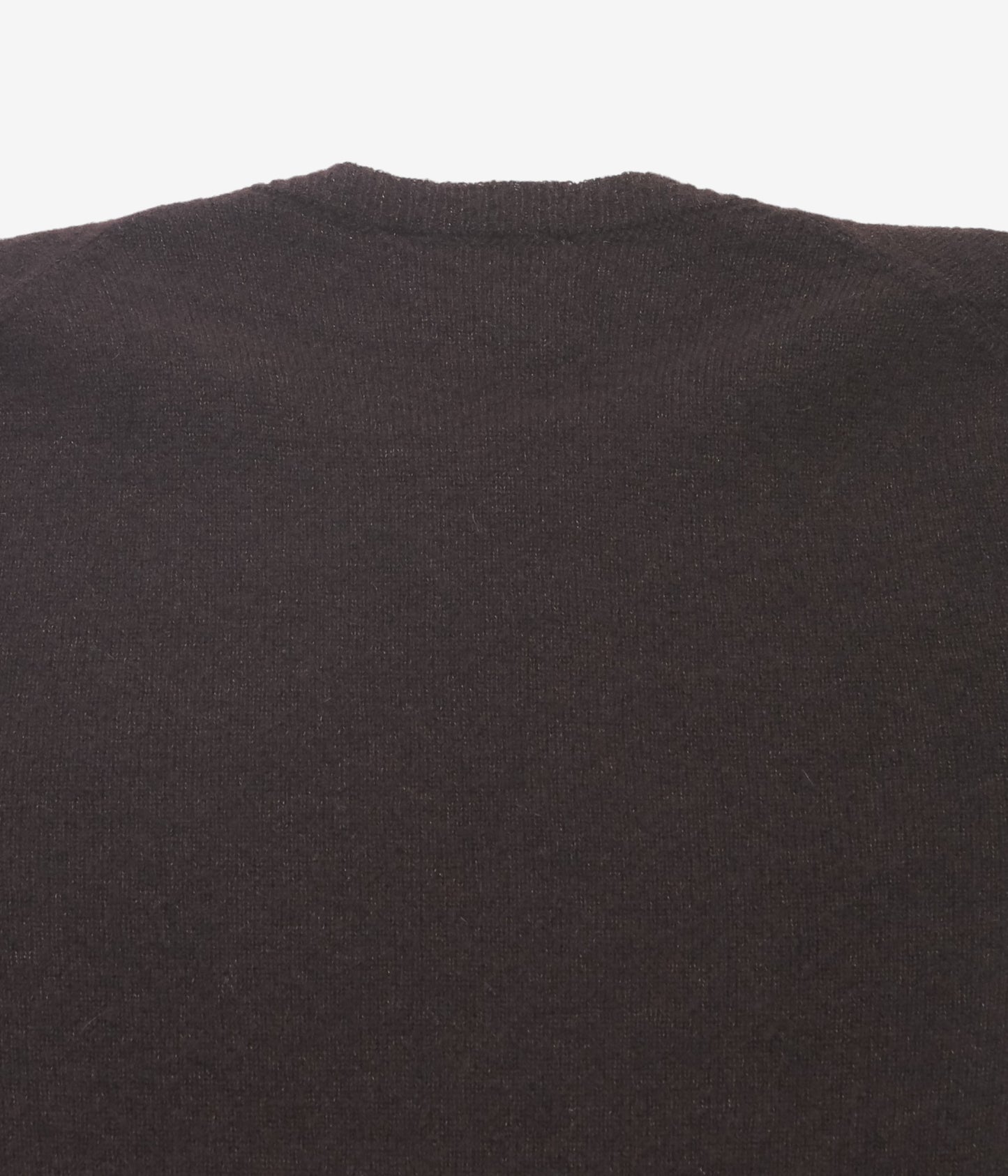 GABRIELA COLL GARMENTS ''NO.344 CASHMERE SILK PULLOVER'' (BROWN)