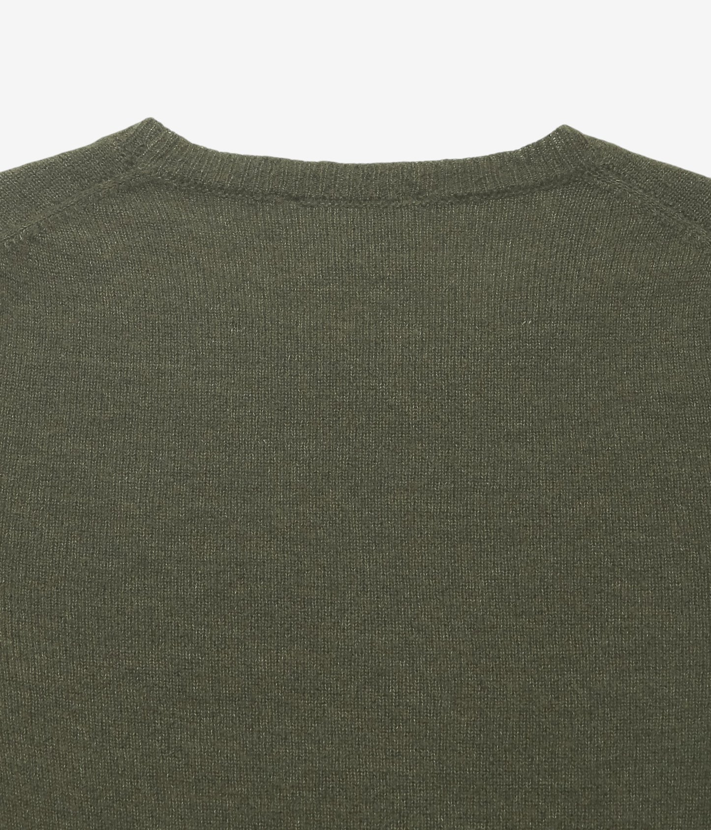 GABRIELA COLL GARMENTS ''NO.344 CASHMERE SILK PULLOVER'' (DARK GREEN)