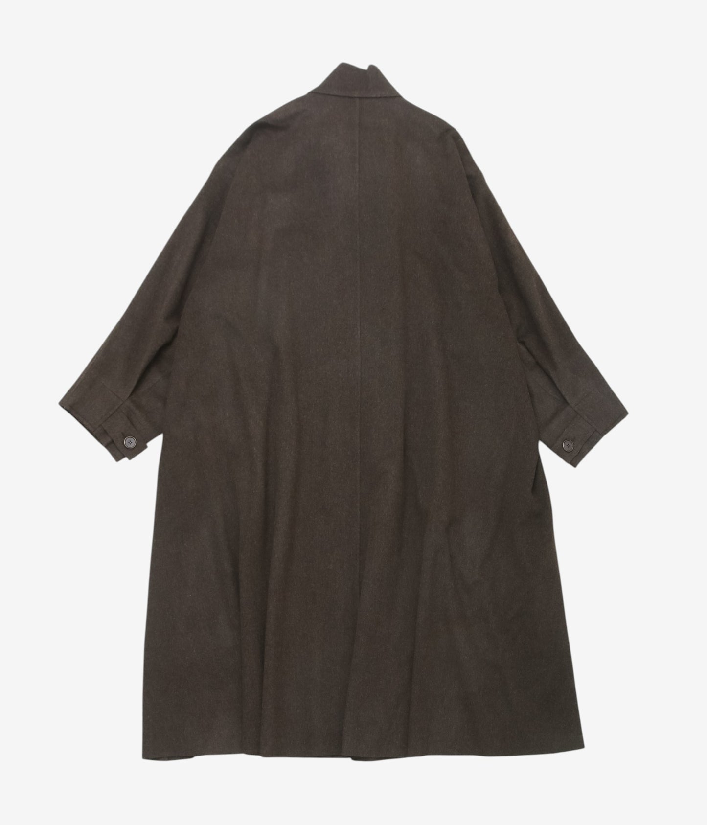 GABRIELA COLL GARMENTS ''NO.65 HEAVY WOOL OVERSIZED COAT'' (BROWN)