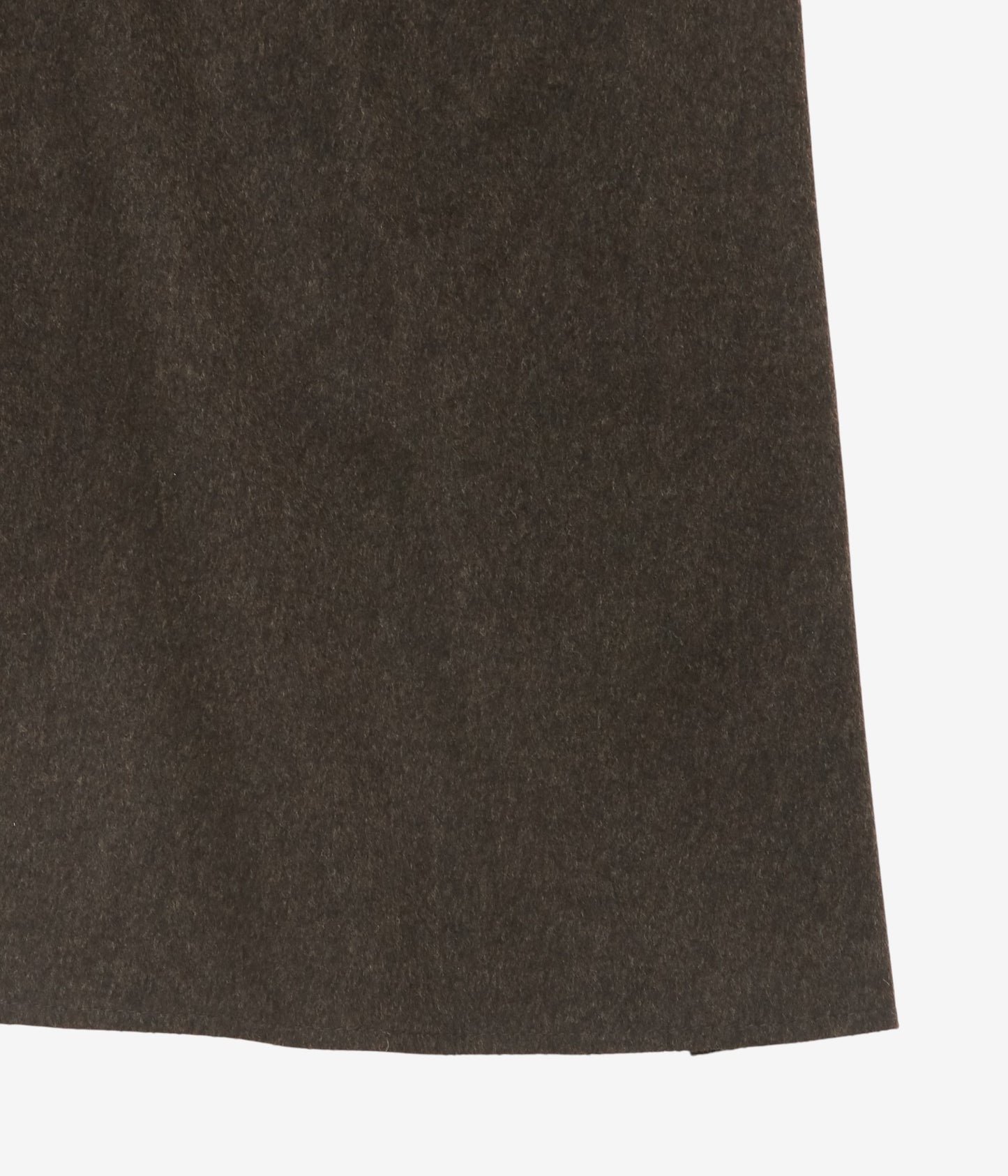 GABRIELA COLL GARMENTS ''NO.65 HEAVY WOOL OVERSIZED COAT'' (BROWN)