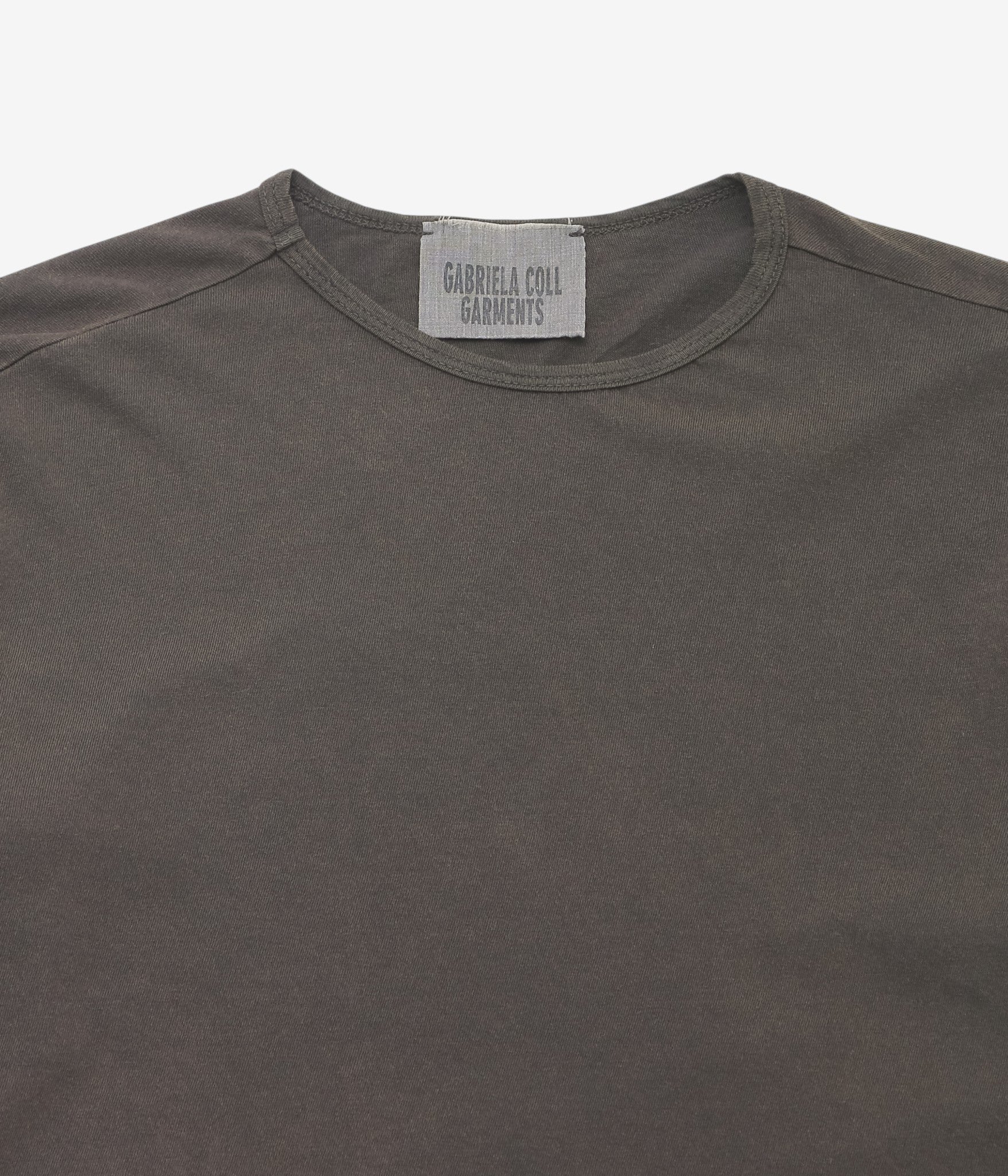 【GABRIELA COLL GARMENTS】 NO.87 長袖Tシャツ GABRIELA COLL GARMENTS ''NO.87 ORGANIC COTTON LONGSLEEVE T-SHIRT