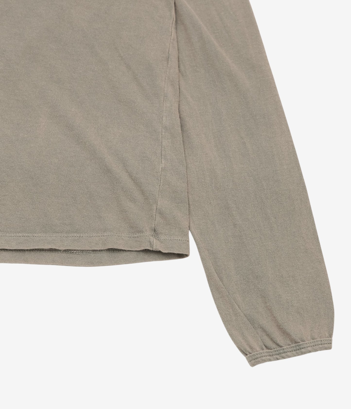 GABRIELA COLL GARMENTS ''NO.87 ORGANIC COTTON LONGSLEEVE T-SHIRT'' (DUST)