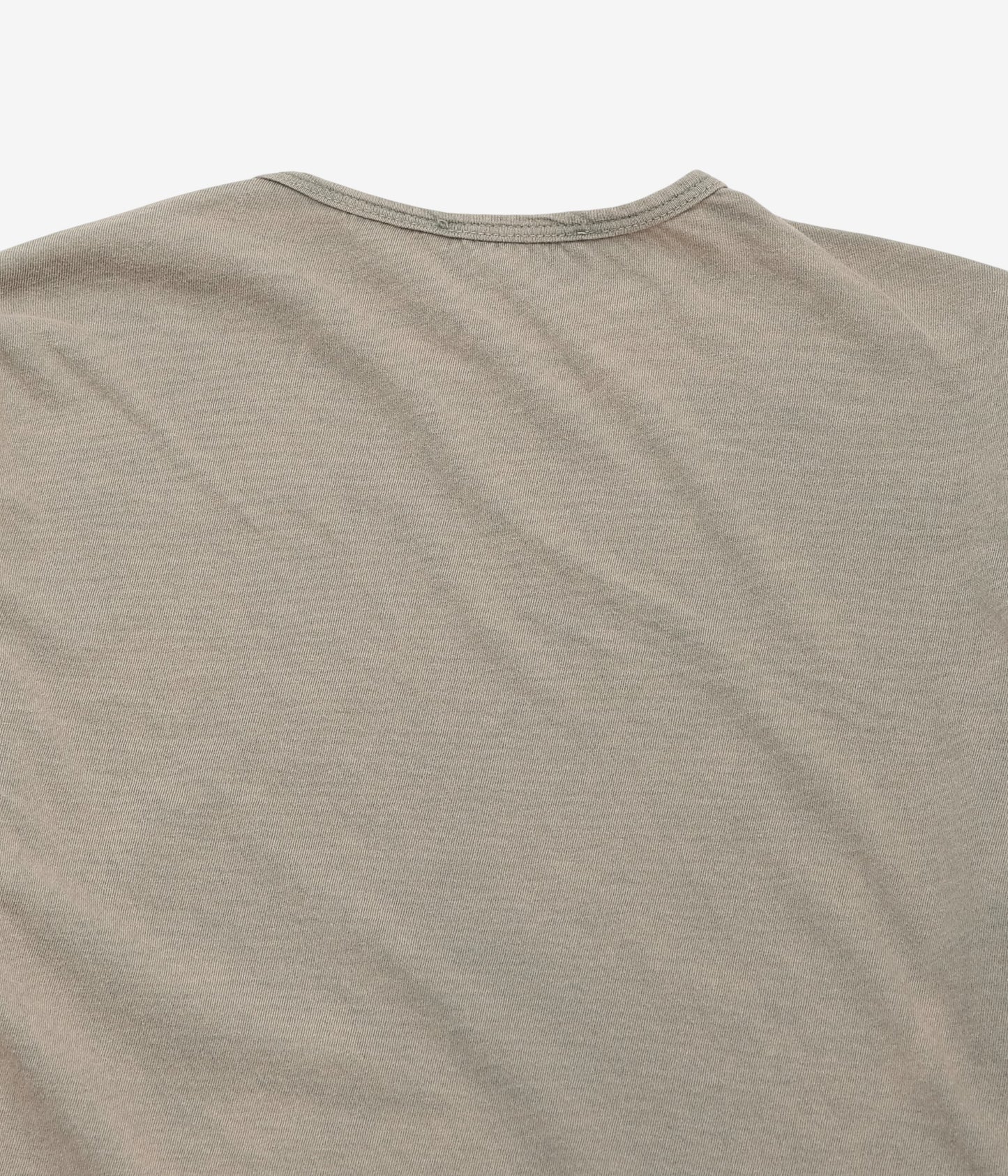 GABRIELA COLL GARMENTS ''NO.87 ORGANIC COTTON LONGSLEEVE T-SHIRT'' (DUST)