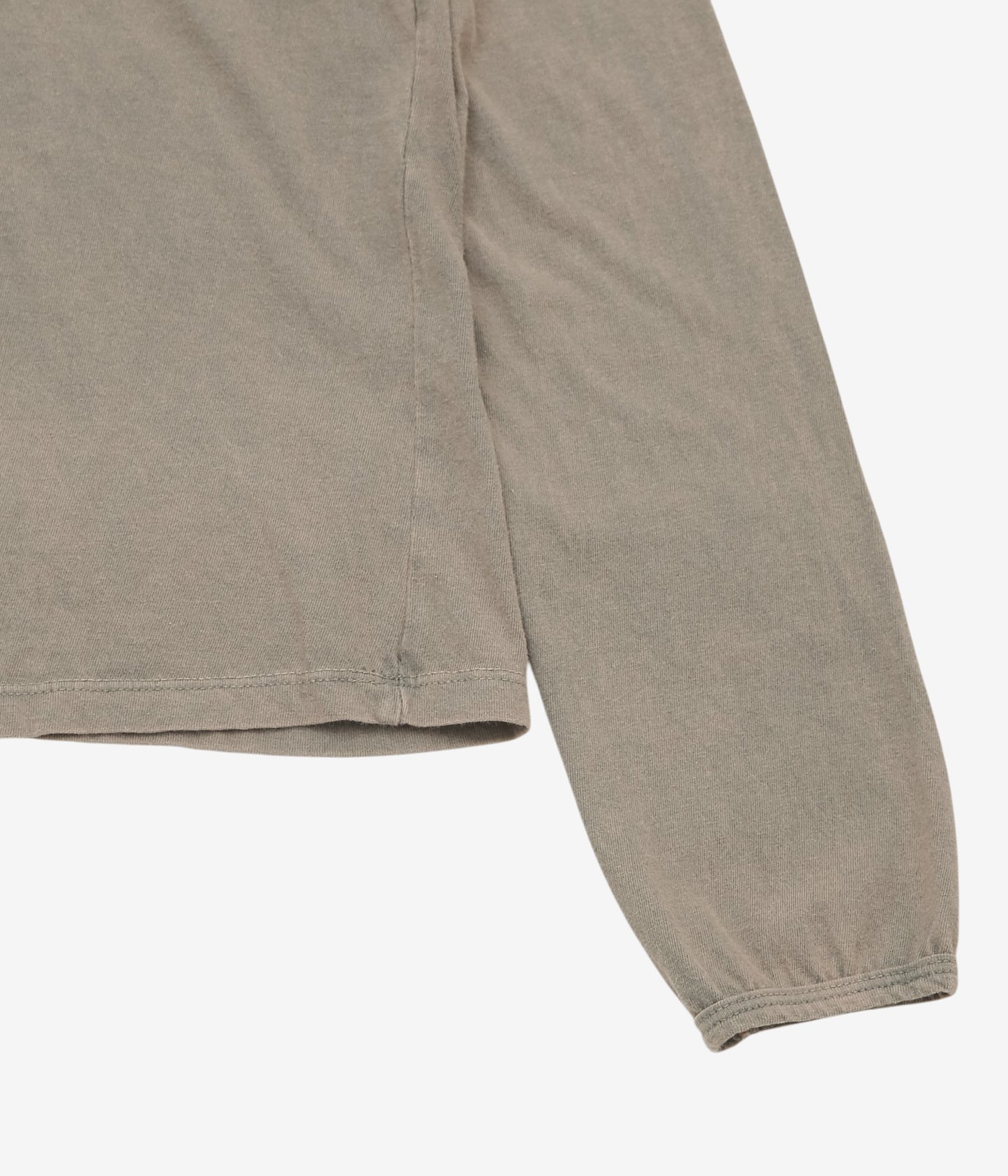 GABRIELA COLL GARMENTS ''NO.87 ORGANIC COTTON LONGSLEEVE T-SHIRT'' (DUST)