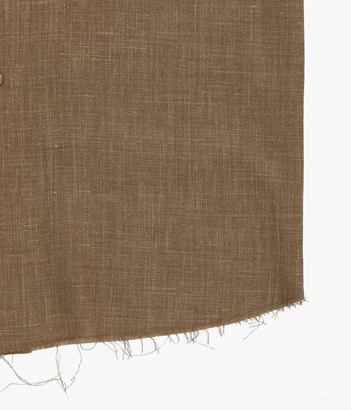 GABRIELA COLL GARMENTS ''NO.90 SUMMER WOOL SLEEVELESS DRESS'' (CAMEL)
