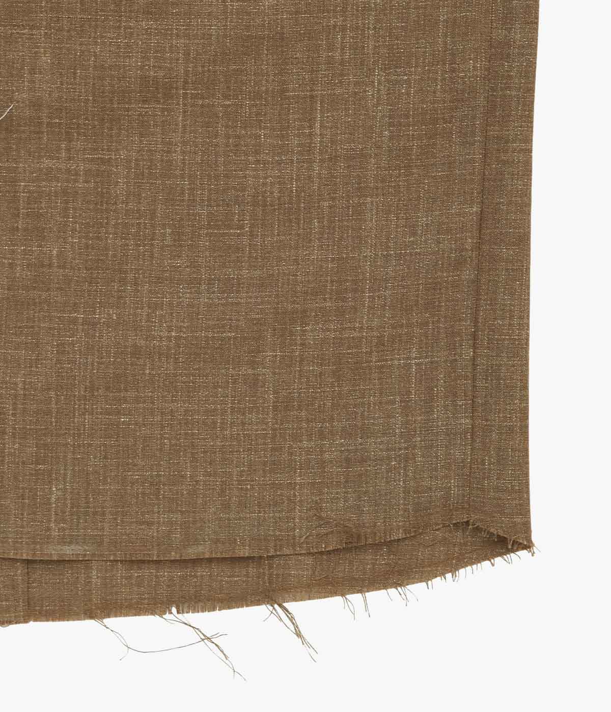 GABRIELA COLL GARMENTS ''NO.90 SUMMER WOOL SLEEVELESS DRESS'' (CAMEL)