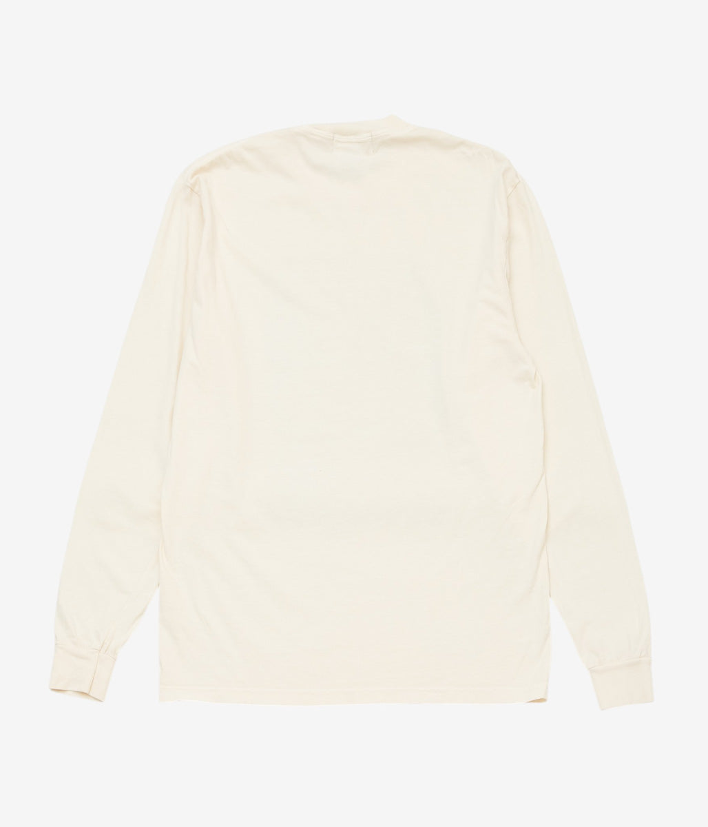 GEORGIA O'KEEFFE ''L/S T-SHIRT "HANDS 1917"'' (IVORY)