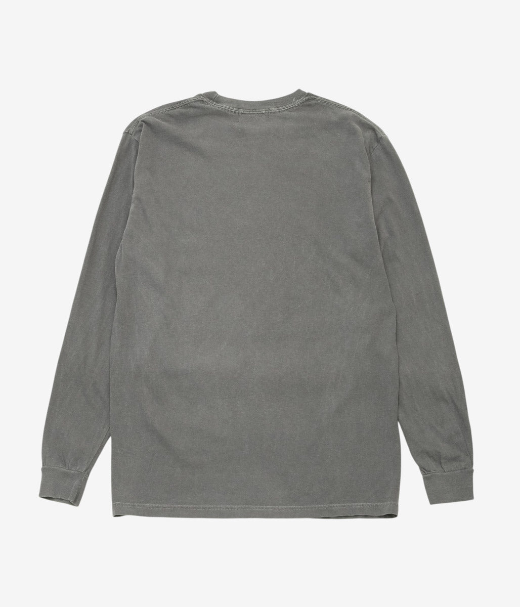 GEORGIA O'KEEFFE ''L/S T-SHIRT "O'KEEFFE 1918"'' (BLACK)