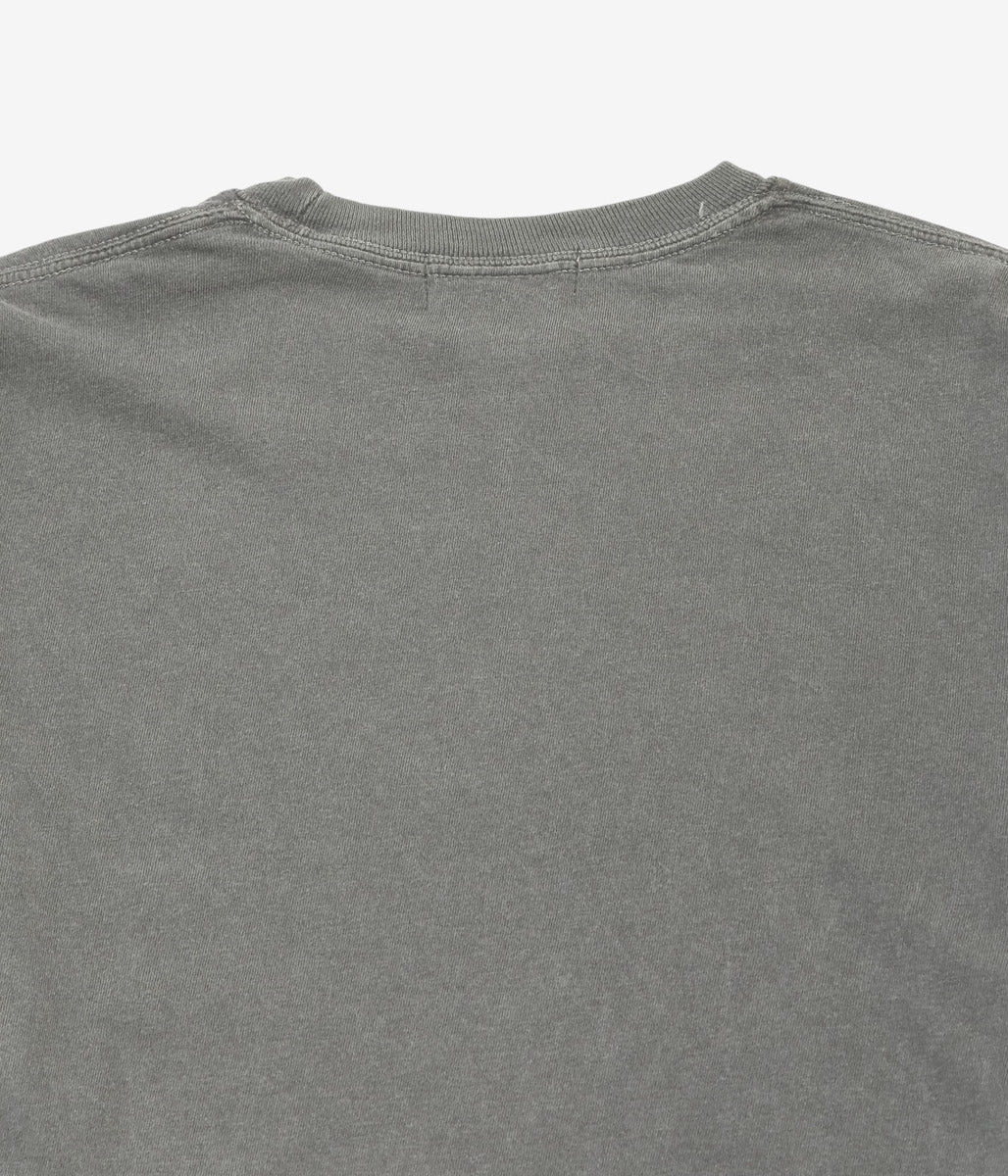 GEORGIA O'KEEFFE ''L/S T-SHIRT "O'KEEFFE 1918"'' (BLACK)