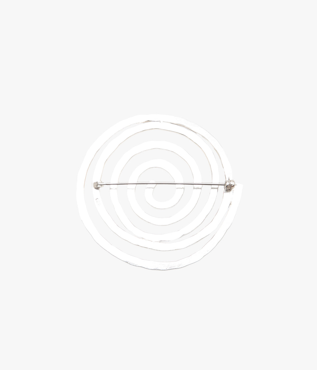 GEORGIA O'KEEFFE MUSEUM ''GEORGIA O'KEEFFE BROOCH "O"'' (SILVER)