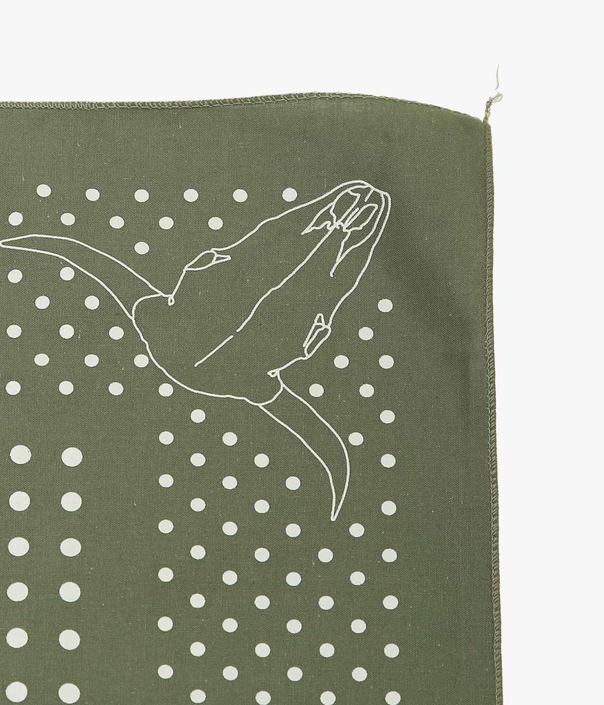 GEORGIA O'KEEFFE MUSEUM ''GEORGIA O'KEEFFE MUSEUM BANDANA'' (GREEN)