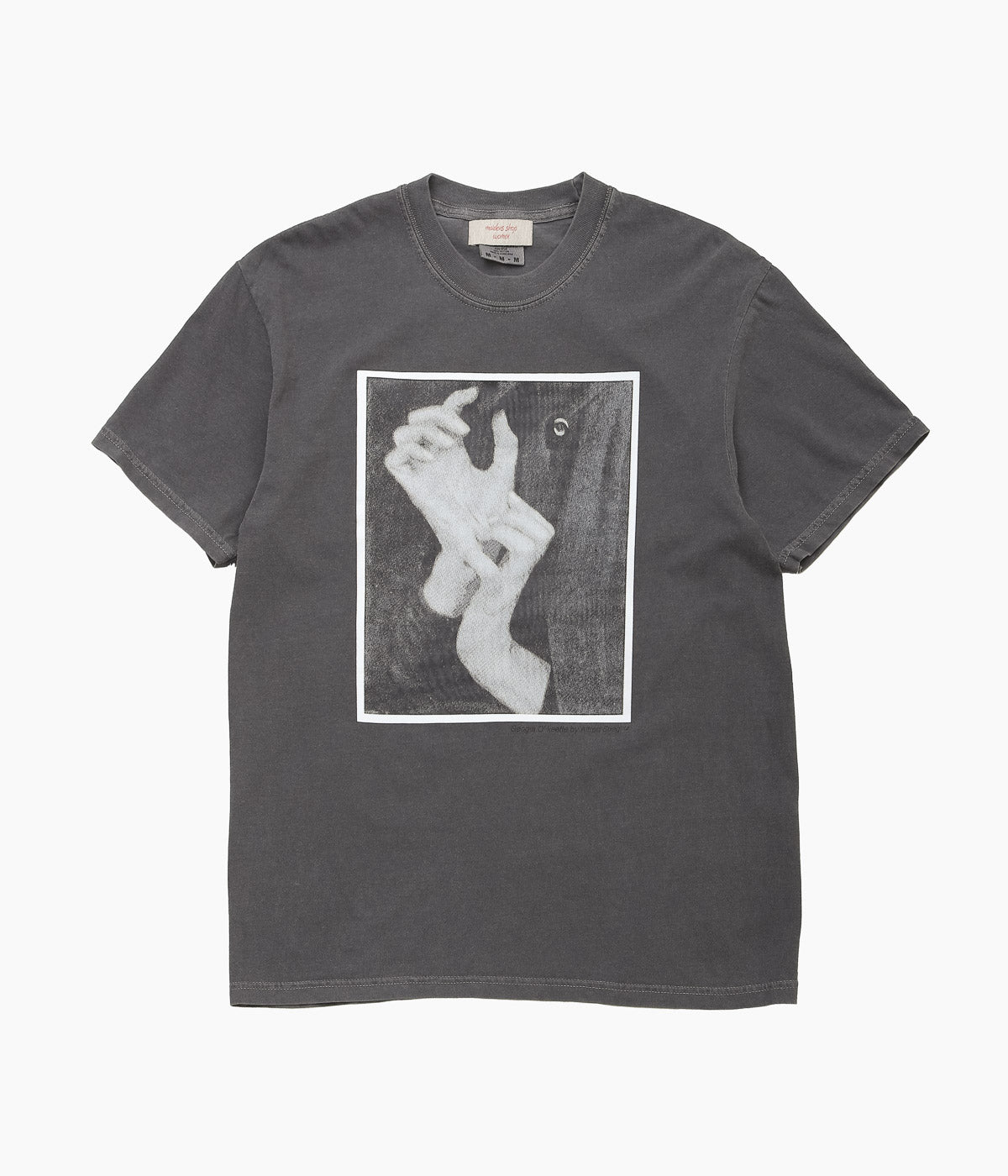 GEORGIA O'KEEFFE ''T SHIRTS "HANDS 1919"'' (BLACK)