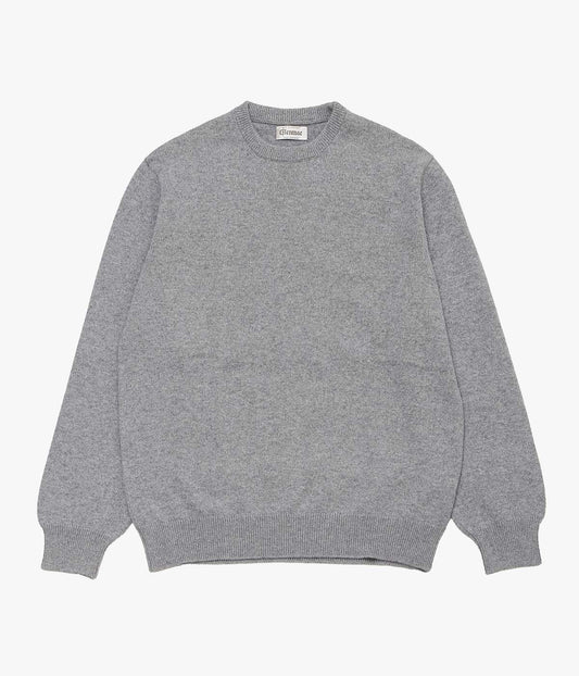 GLENMAC ''2PLY CACHMERE C/N'' (GREY FLANNEL)