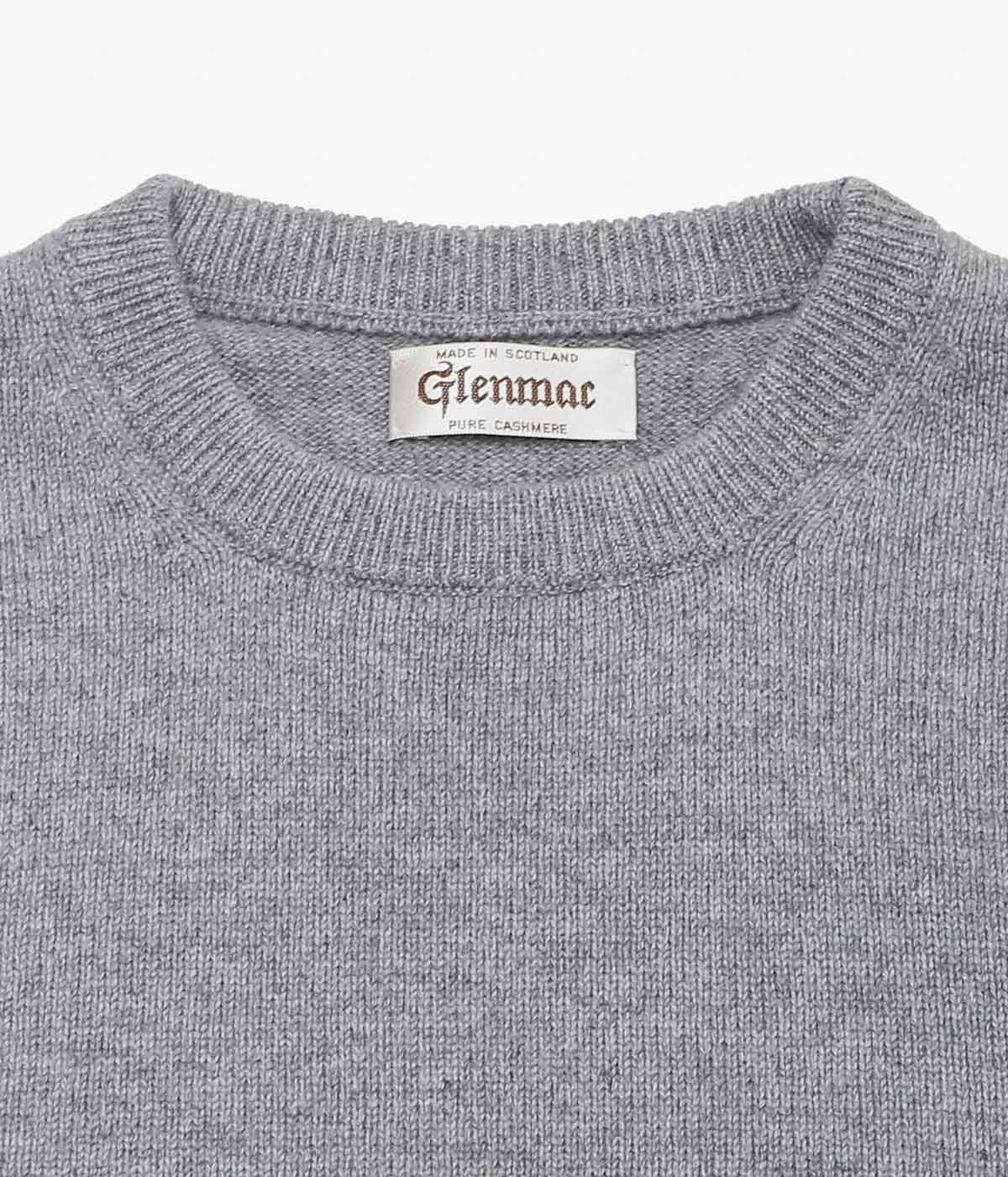 GLENMAC ''2PLY CACHMERE C/N'' (GREY FLANNEL)