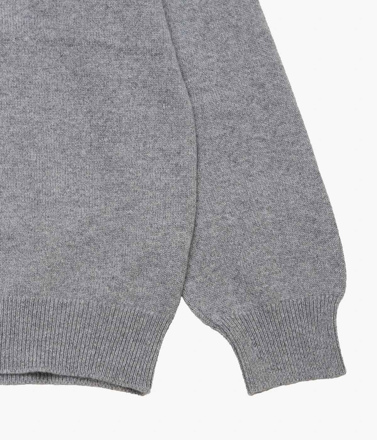 GLENMAC ''2PLY CACHMERE C/N'' (GREY FLANNEL)