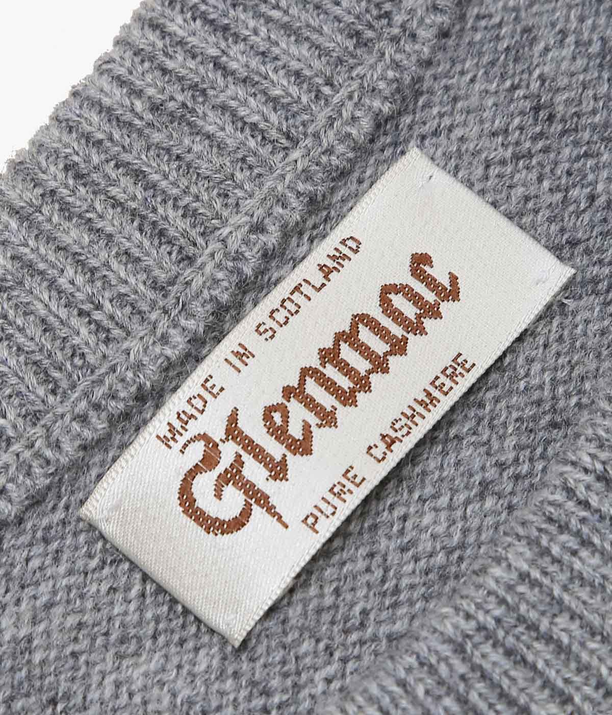 GLENMAC ''2PLY CACHMERE C/N'' (GREY FLANNEL)