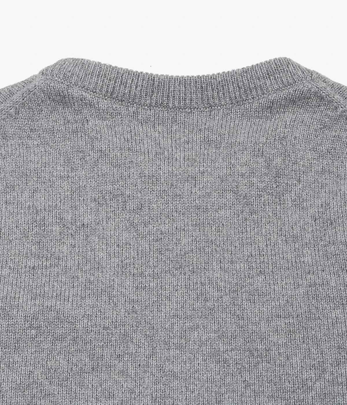 GLENMAC ''2PLY CACHMERE C/N'' (GREY FLANNEL)