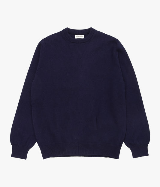 GLENMAC ''2PLY CACHMERE C/N'' (T&D NAVY)