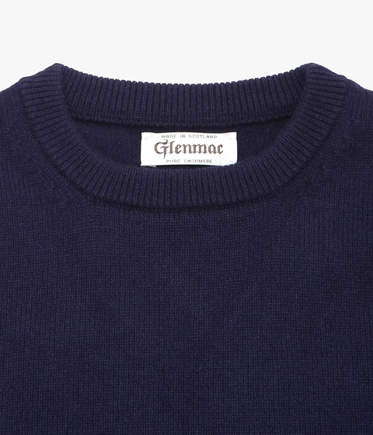 GLENMAC ''2PLY CACHMERE C/N'' (T&amp;D NAVY)