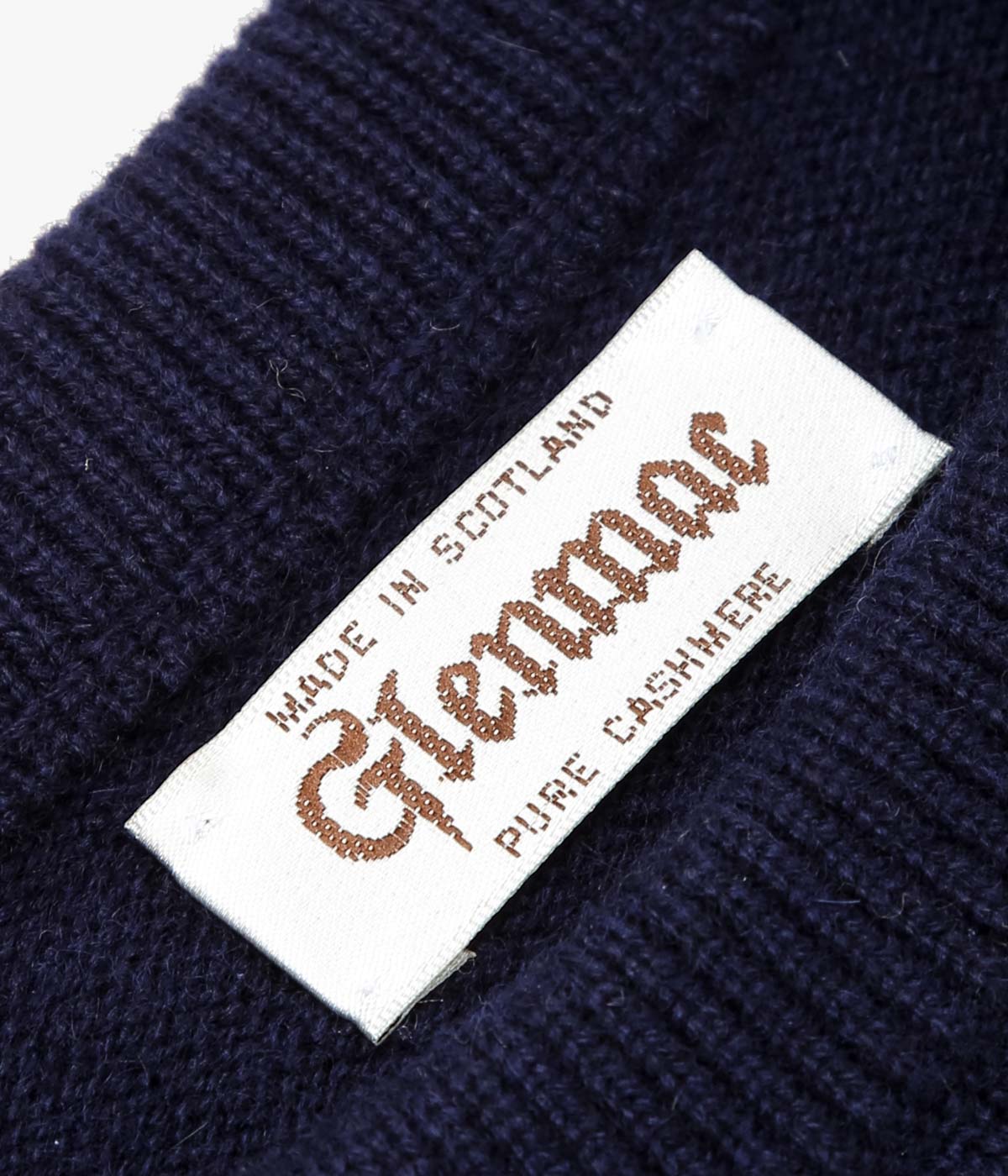 GLENMAC ''2PLY CACHMERE C/N'' (T&amp;D NAVY)