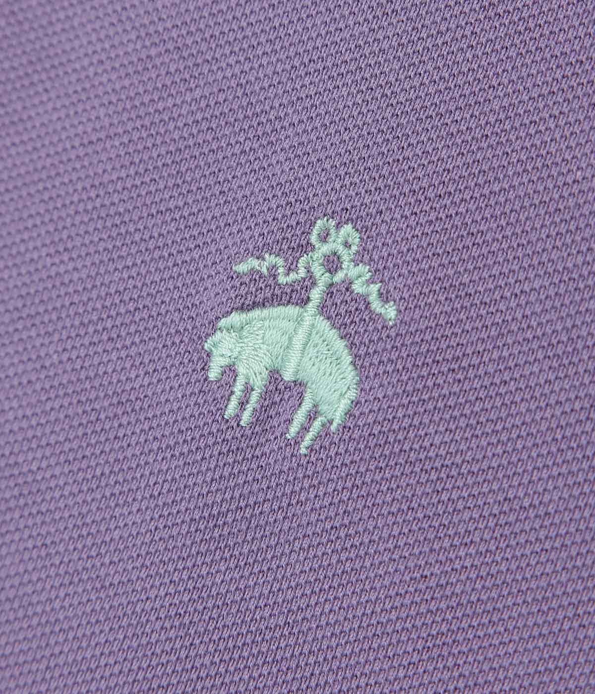 BROOKS BROTHERS ''GOLDEN FLEECE STRETCH SUPIMA POLO SHIRT'' (GRAPE COMPOTE)