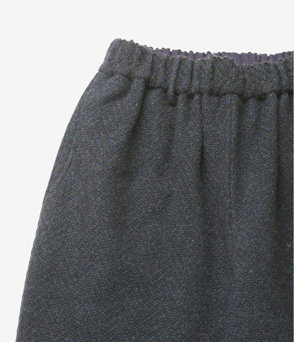 GORSCH ''DYNAMIC HERRINGBONE EASY TROUSERS'' (NAVY)