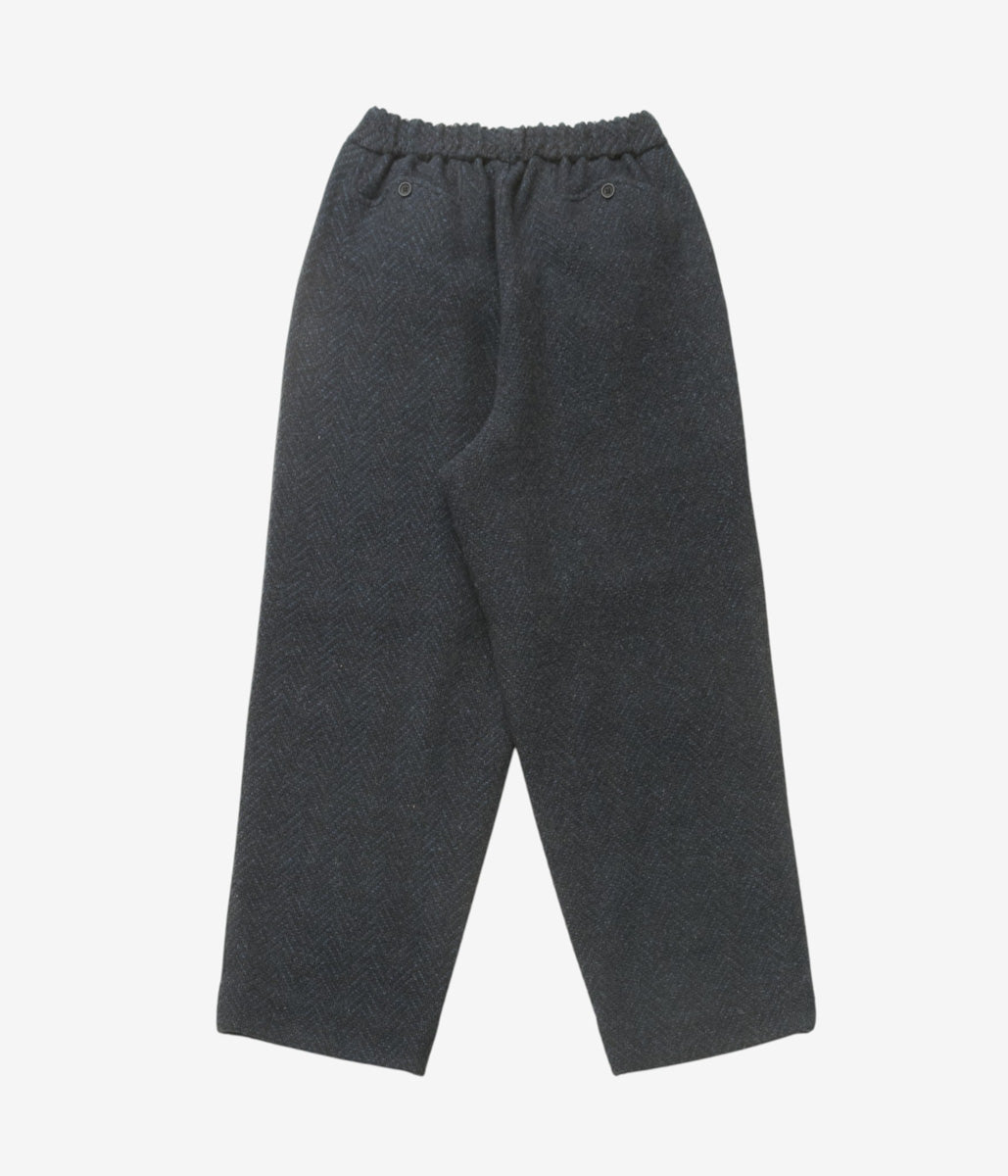 GORSCH ''DYNAMIC HERRINGBONE EASY TROUSERS'' (NAVY)