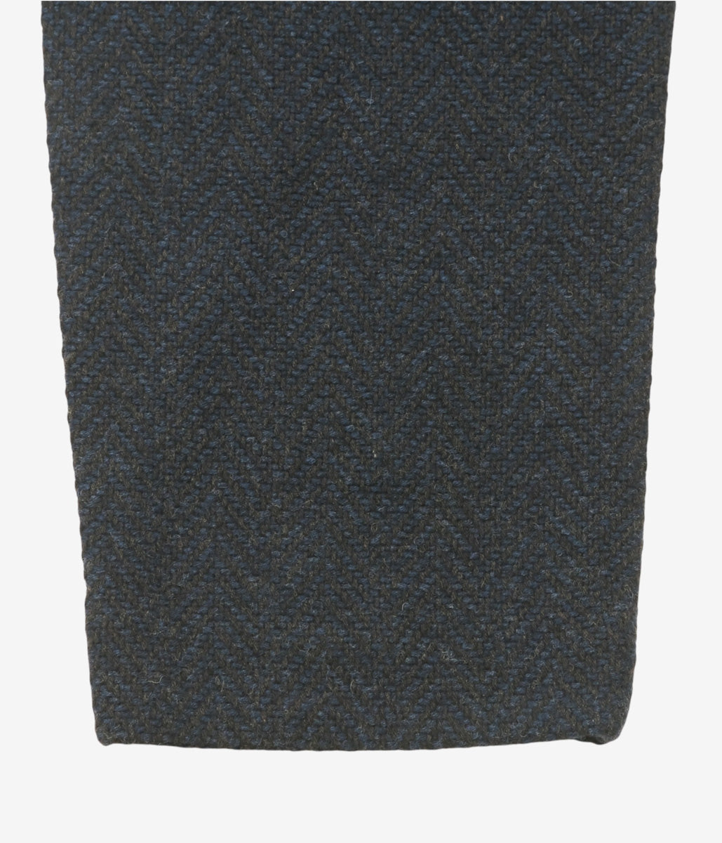 GORSCH ''DYNAMIC HERRINGBONE EASY TROUSERS'' (NAVY)