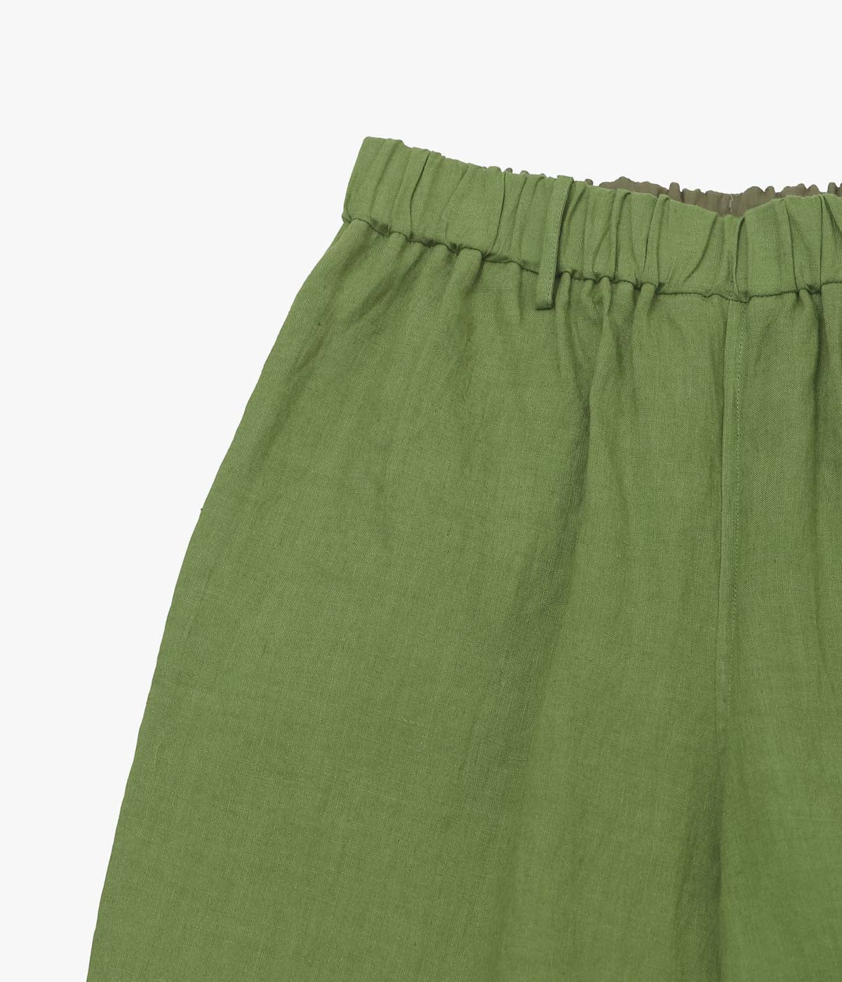 GORSCH ''EUROPIAN LINEN EASY TROUSERS'' (OLIVE GREEN)