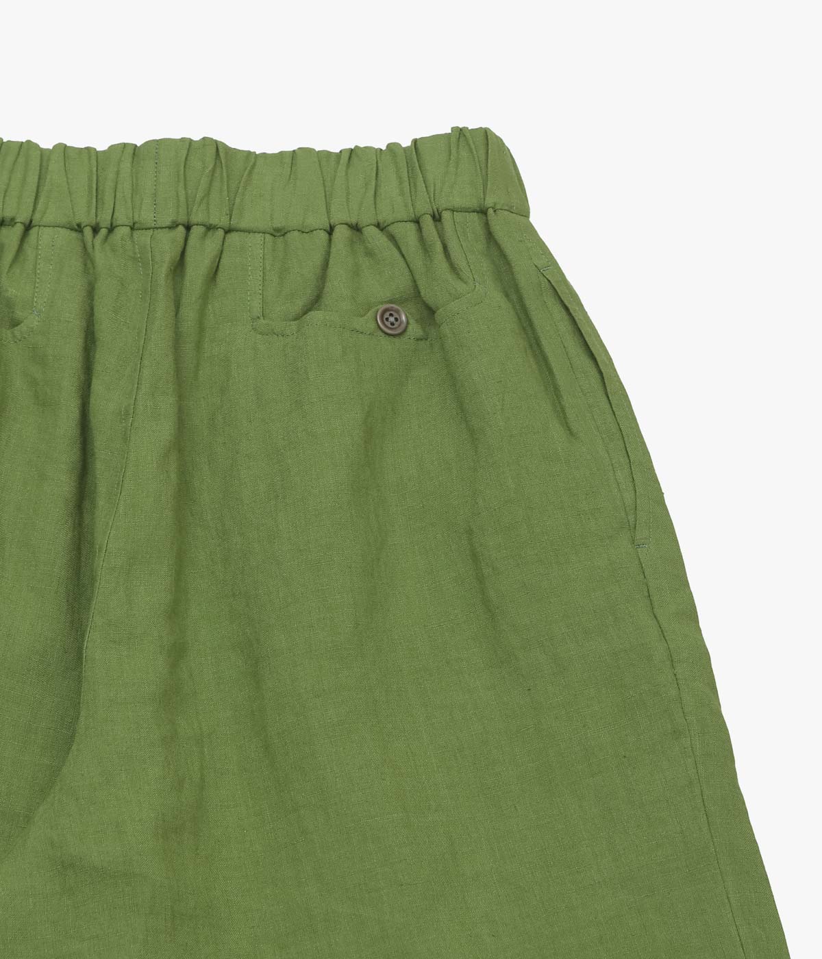 GORSCH ''EUROPIAN LINEN EASY TROUSERS'' (OLIVE GREEN)