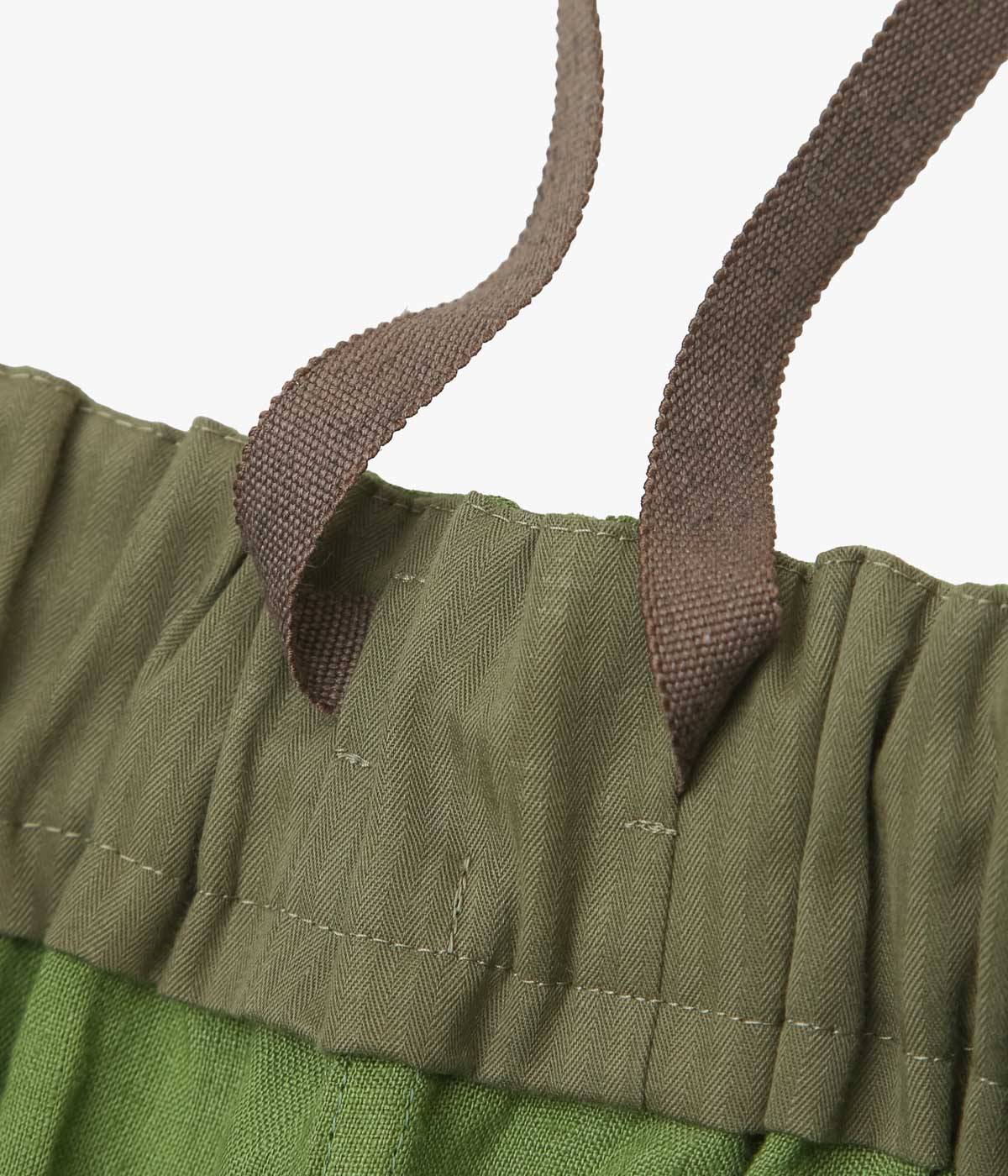GORSCH ''EUROPIAN LINEN EASY TROUSERS'' (OLIVE GREEN)