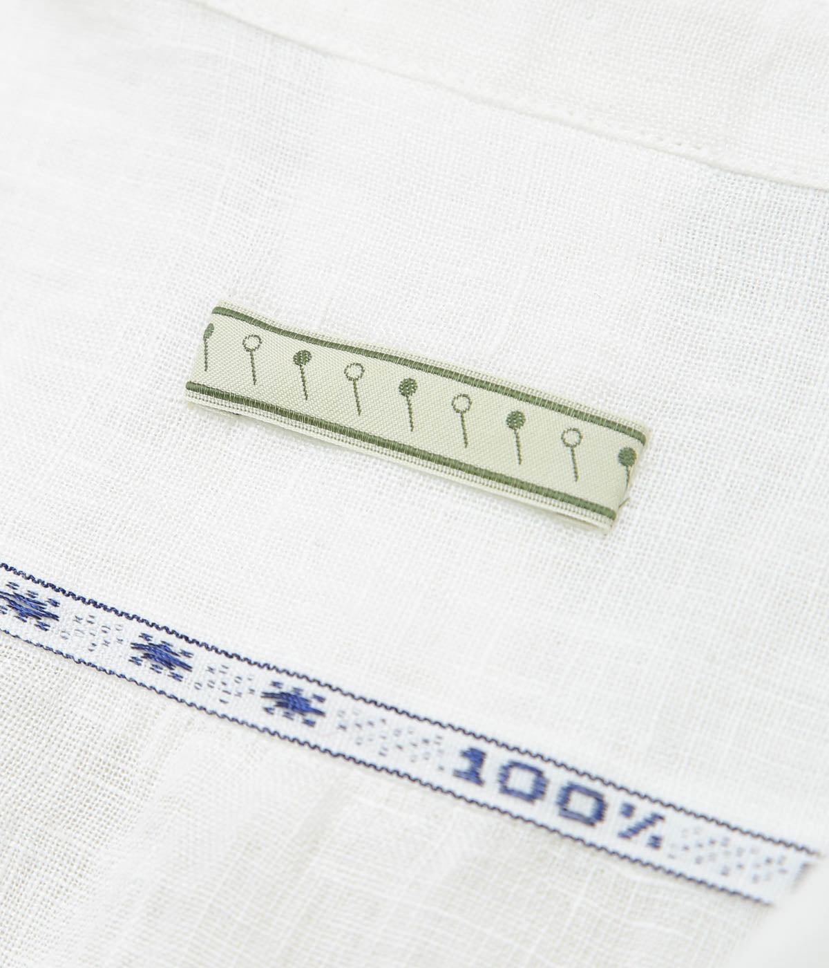 GORSCH ''FRENCH LINEN BREATH COLLAR SHIRT'' (OFF WHITE)