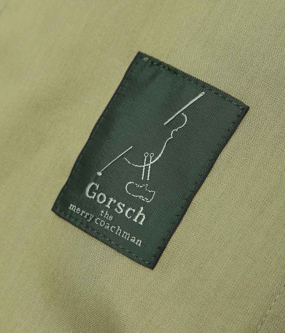 GORSCH ''FRENCH LINEN EASY SHORTS'' (KHAKI GREEN)