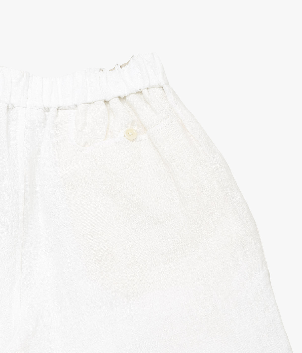 GORSCH ''FRENCH LINEN EASY SHORTS'' (OFF WHITE)