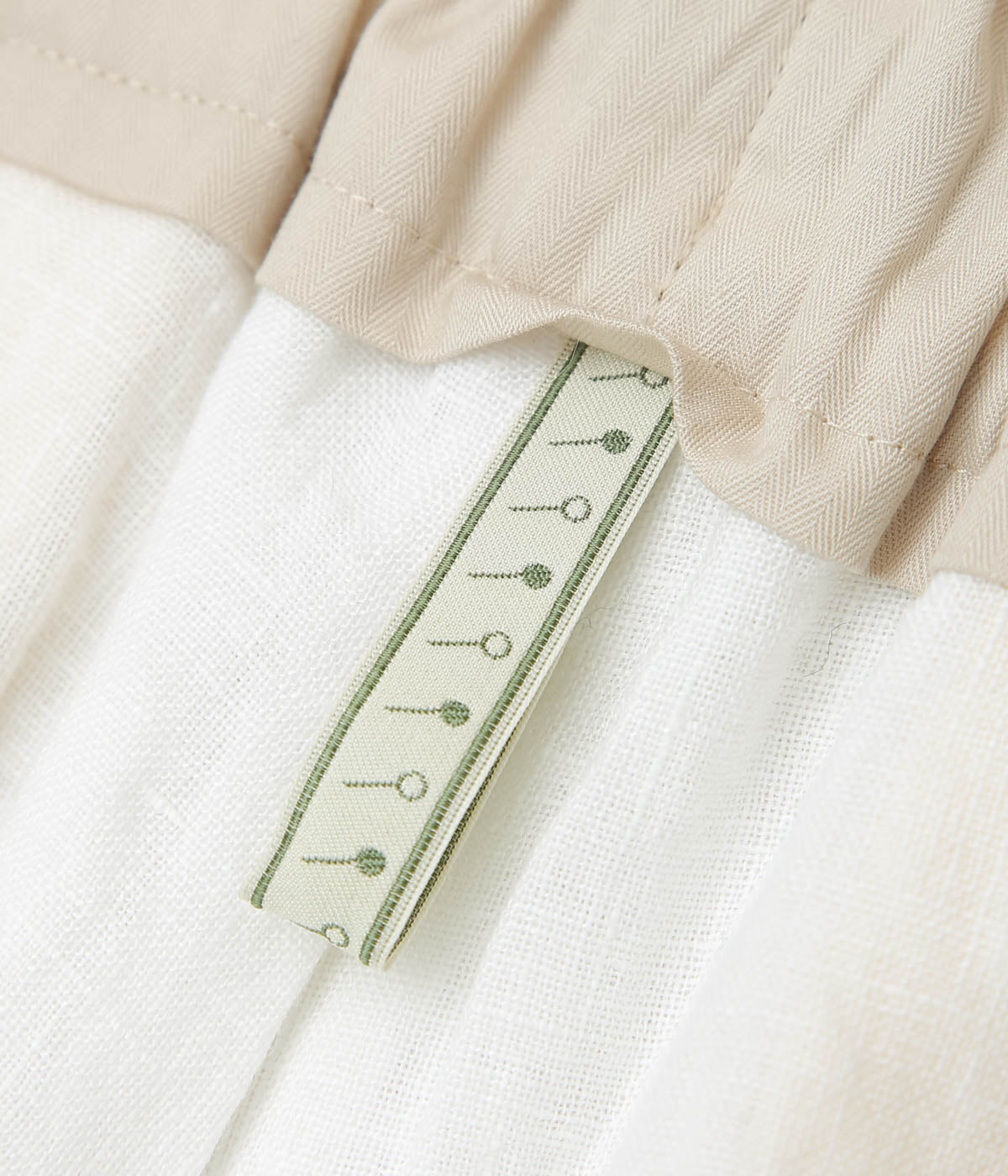GORSCH ''FRENCH LINEN EASY SHORTS'' (OFF WHITE)