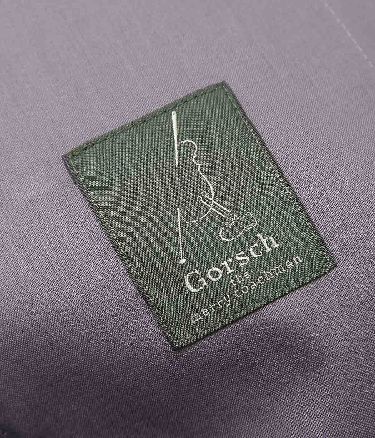 GORSCH ''KARSEY WOOL EASY TROUSERS'' (DARK GREY)