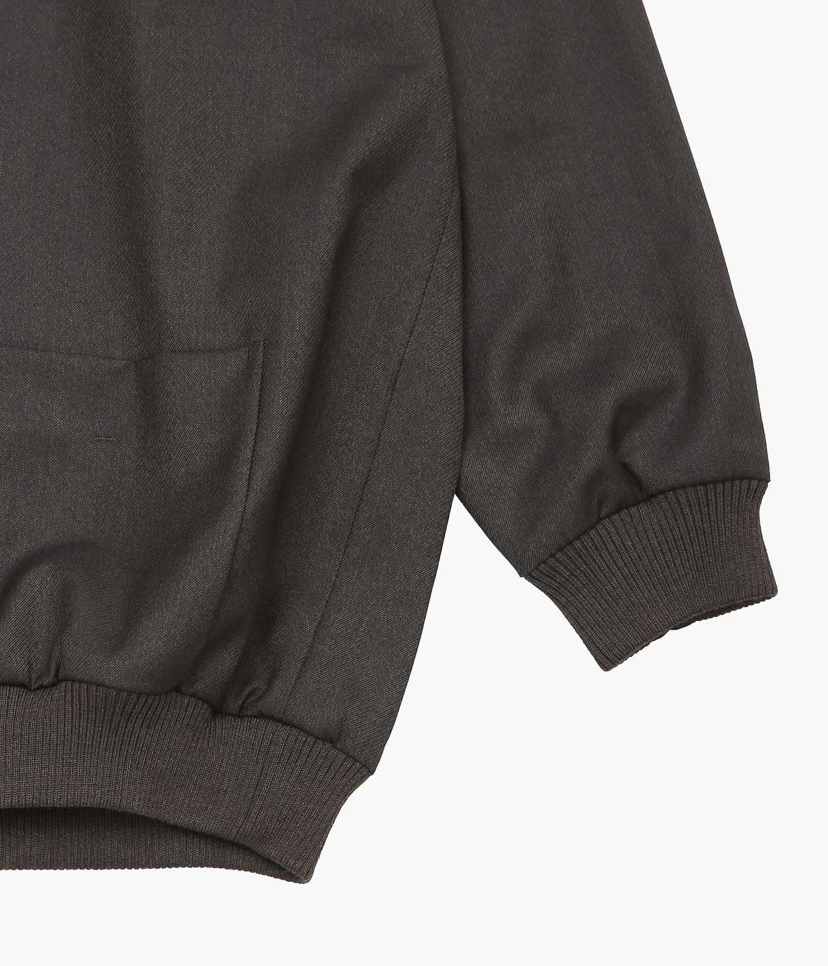 GORSCH ''KARSEY WOOL PULLOVER BLOUSON'' (DARK BROWN)