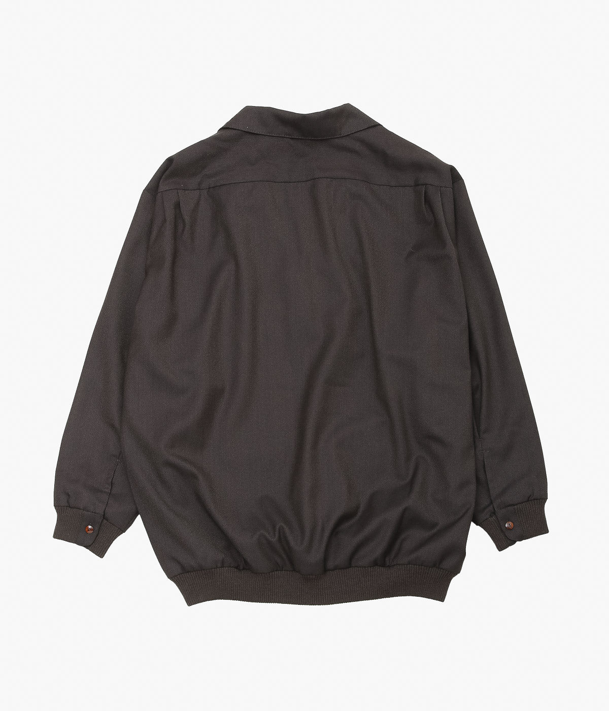 GORSCH ''KARSEY WOOL PULLOVER BLOUSON'' (DARK BROWN)