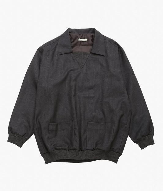 GORSCH ''KARSEY WOOL PULLOVER BLOUSON'' (DARK GREY)