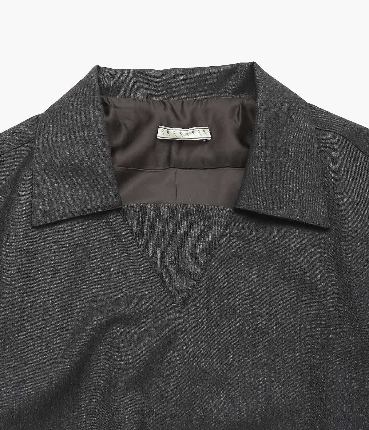 GORSCH ''KARSEY WOOL PULLOVER BLOUSON'' (DARK GRAY)