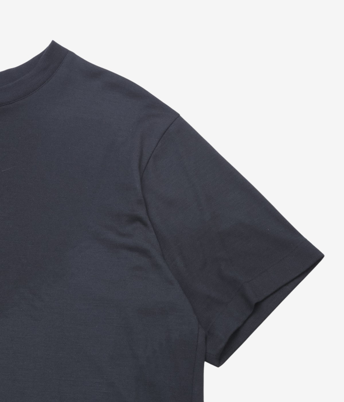 GORSCH ''MERINO WOOL PULLOVER SHORT SLEEVE KNIT'' (BLACK)