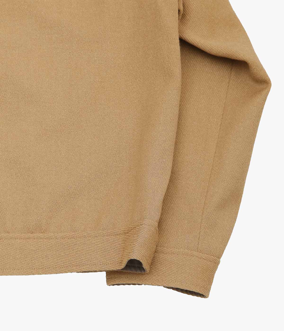 GORSCH ''VINTAGE HERRINGBONE WOOL CROPPED JACKET'' (CAMEL)