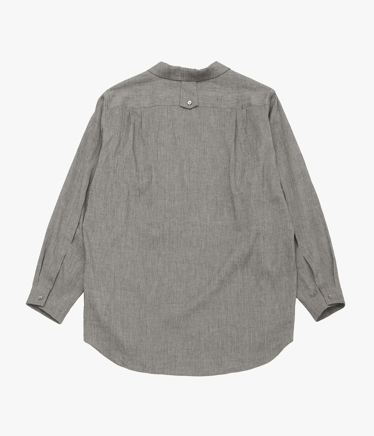 GORSCH ''YAK MIXED L/C BREATH COLLAR SHIRT'' (DARK GREY)