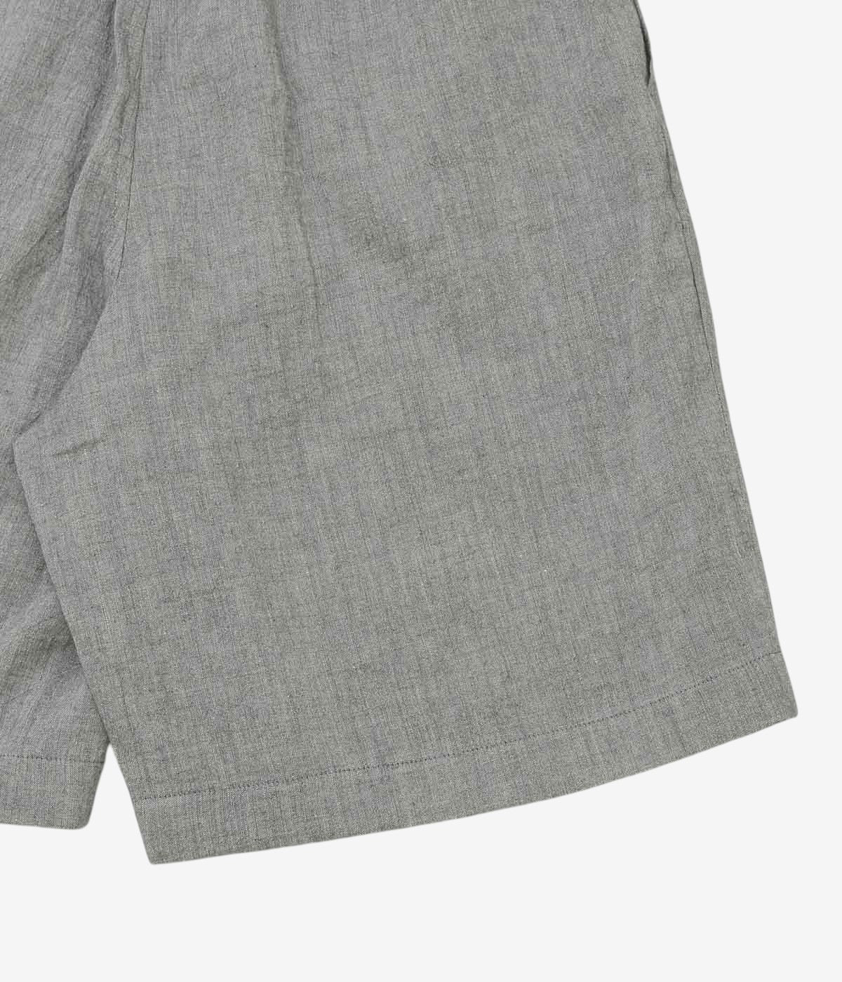 GORSCH ''YAK MIXED L/C EASY SHORTS'' (DARK GREY)