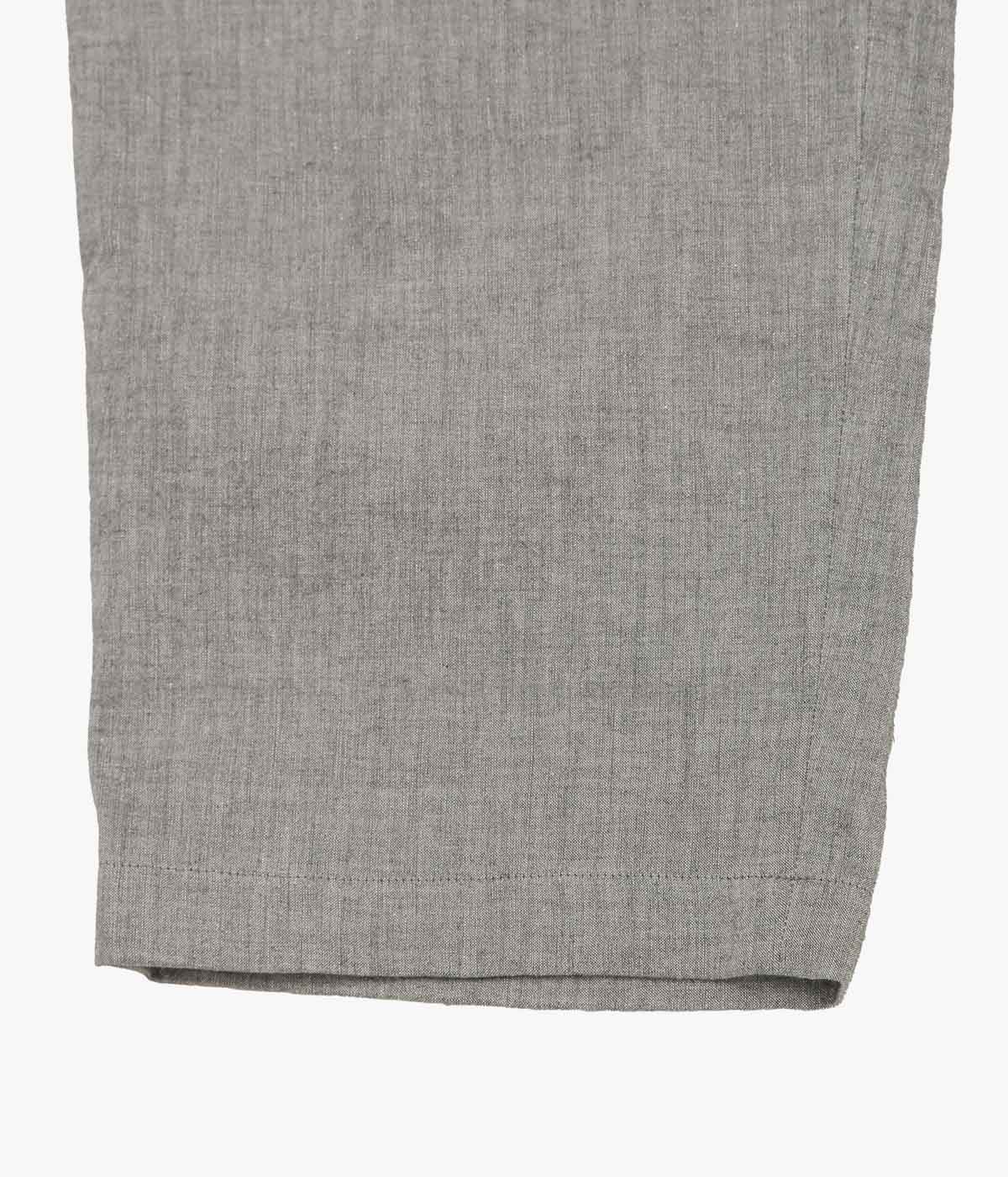 GORSCH ''YAK MIXED L/C EASY TROUSERS'' (DARK GREY)