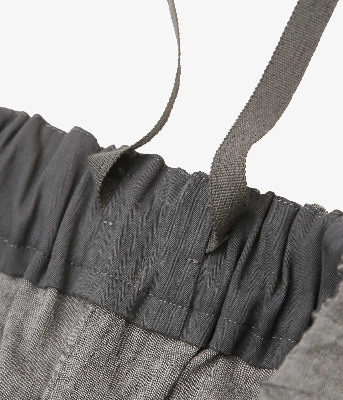 GORSCH ''YAK MIXED L/C EASY TROUSERS'' (DARK GREY)