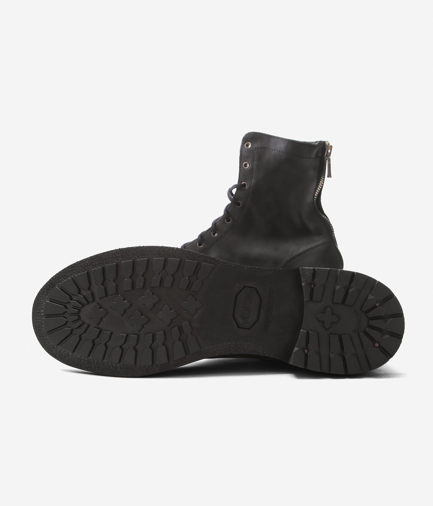 GUIDI ''【5212BZV】LACED UP BACK ZIP BOOT HORSE FULL GRAIN'' (BLKT)